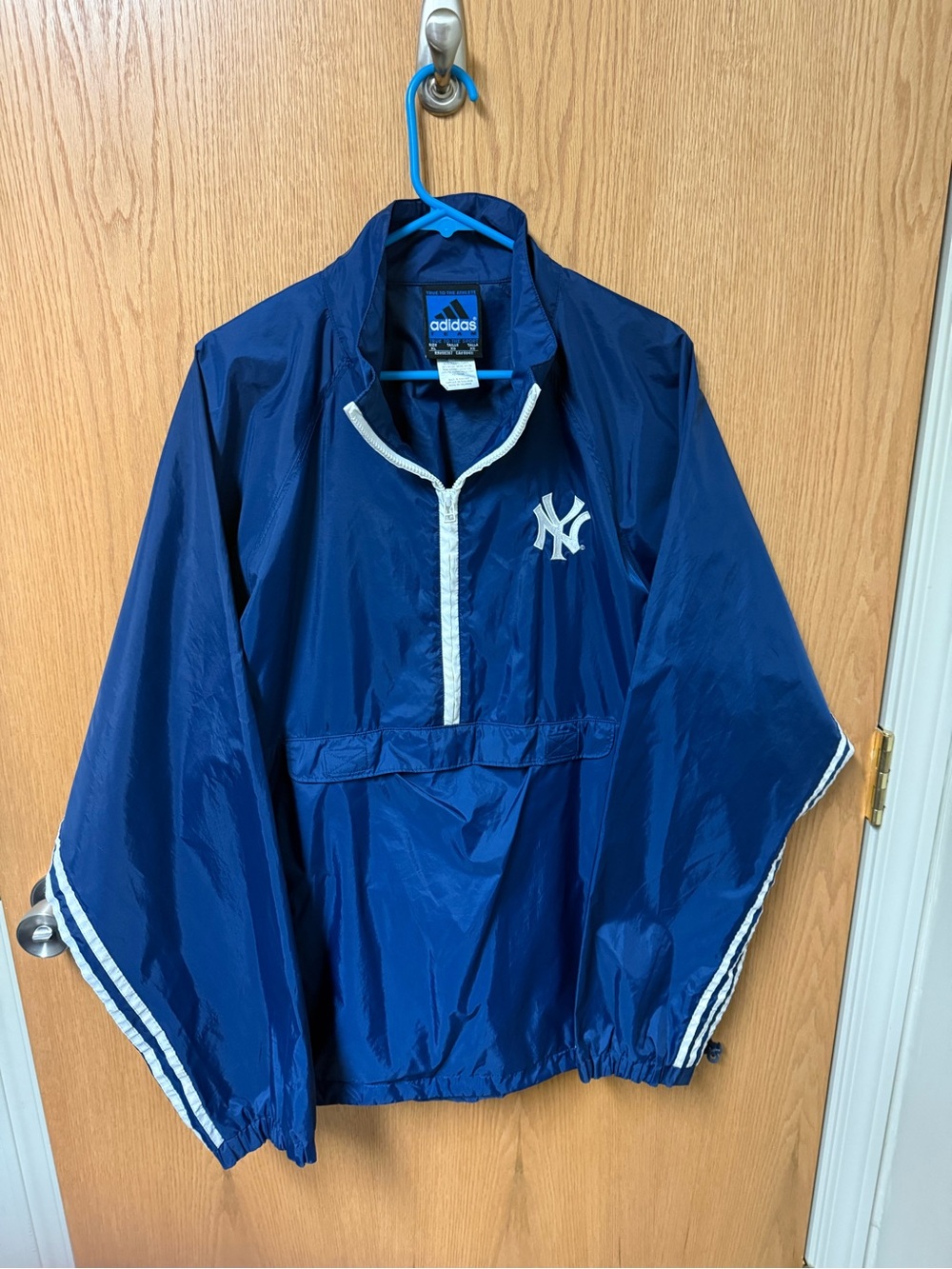 Adidas New York Yankees Quarter-Zip Pullover size XL